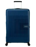 American Tourister Aereostep Großer Polypropylen-Trolley blau