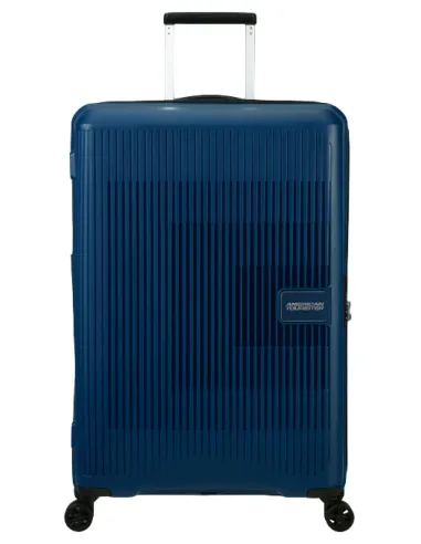 American Tourister Aereostep Großer Polypropylen-Trolley blau