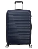 American Tourister Flashline Expandable Medium Trolley, Ink Blue