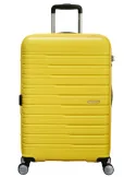 American Tourister Flashline Pop expandable medium trolley, lemon yellow