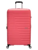 American Tourister Flashline Pop large expandable trolley, coral pink