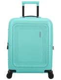 American Tourister DashPop expandable cabin trolley, aqua sky