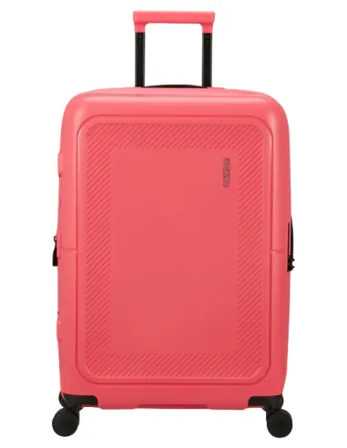 American Tourister DashPop medium polypropylene trolley, sugar pink