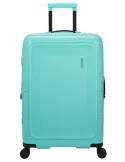 American Tourister DashPop medium polypropylene trolley, aqua sky