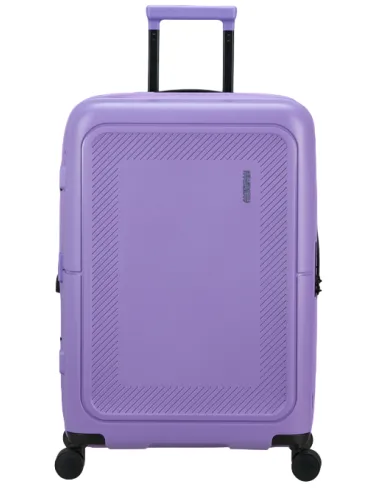 American Tourister DashPop medium polypropylene trolley, violet purple