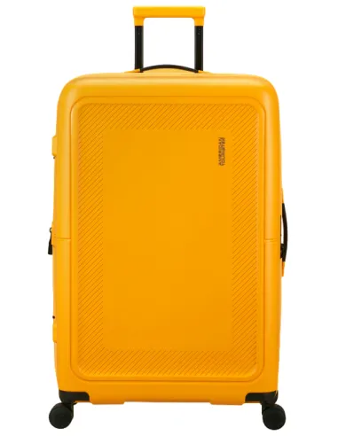 American Tourister DashPop large trolley, golden yellow