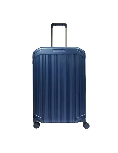 Piquadro PQ-LightS3 medium expandable trolley, midnight blue