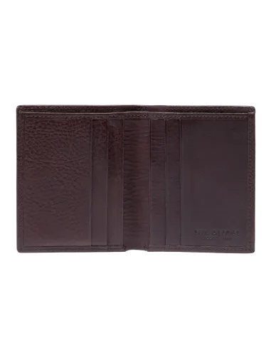 The Bridge Fabio small vertical men's wallet, dark brown