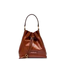 The Bridge Fiammetta small bucket bag, brown