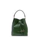 The Bridge Fiammetta small bucket bag, English green