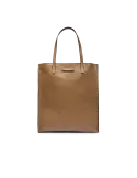 The Bridge Mirra shopping bag with zip fastener, sand