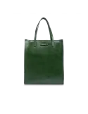 The Bridge Mirra shopping bag with zip fastener, English green