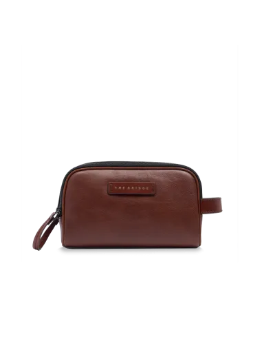 The Bridge Filippo leather Beauty case