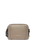 Piquadro Circle women's cross-body bag, dove grey