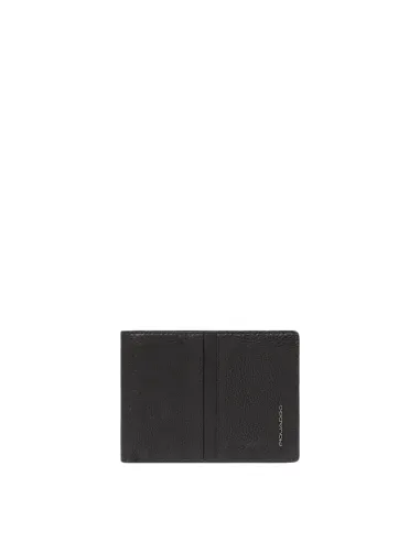 Piquadro Hedley men's wallet with coin pocket, black