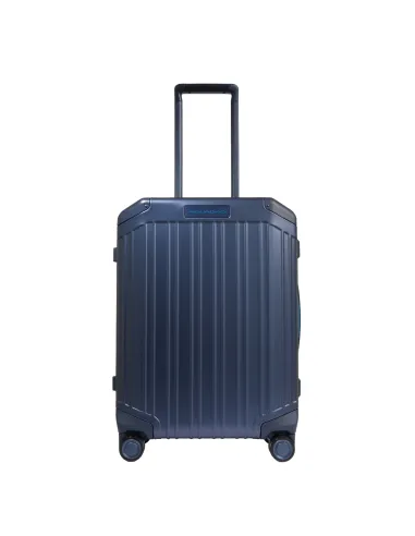 Piquadro B2 Aluminium Trolley 55 cm, blau