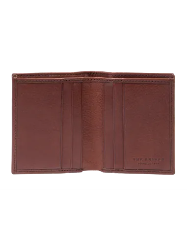 The Bridge Fabio small vertical men's wallet, brown