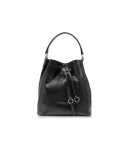 The Bridge Fiammetta small bucket bag, black