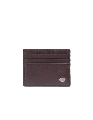 The Bridge Fabio leather credit card holder, dark brown