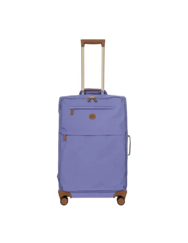 Bric's X-Collection medium trolley in recycled fabric, lilac