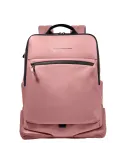 Zaino porta pc da 15,6 a due scomparti con cinghia pettorale Piquadro C2OW, rosa