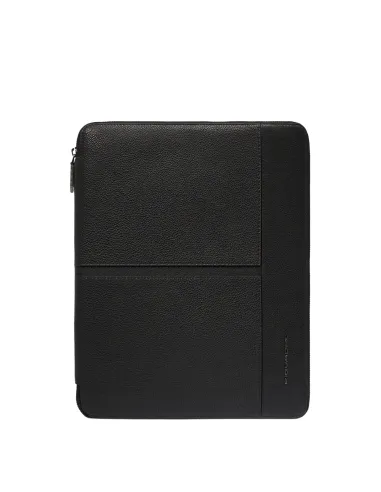 Piquadro Hedley leather notepad holder, black