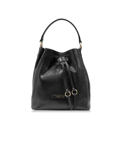 The Bridge Fiammetta medium bucket bag, black