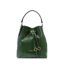 The Bridge Fiammetta medium bucket bag, English green