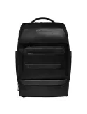 Piquadro Nevet 15.6 travel backpack with computer compartment, black