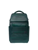 Zaino da viaggio porta pc da 14 con due comparti Piquadro Nevet, verde