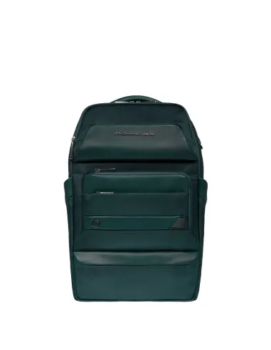 Zaino piccolo porta pc da 13,3 Piquadro Nevet, verde