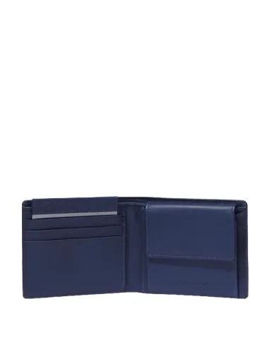 Piquadro Nevet men's wallet, blue