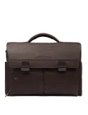 Piquadro Hedley 15,6" laptop briefcase, dark brown