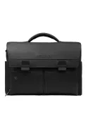 Cartella da lavoro porta pc e porta iPad®Pro 12,9 Piquadro Hedley, nero