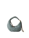 Borbonese La Nidi Mini-Hobo-Tasche, edera