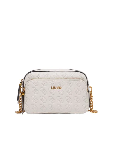 Liu Jo cross-body bag with outside pocket, champagne