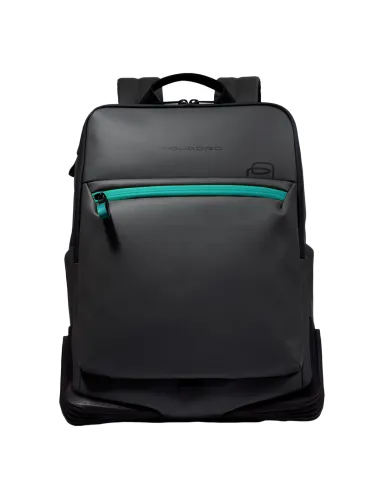 Piquadro C2OW 15,6"Computer-Rucksack, schwarz