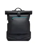 Piquadro Roll-Top computer backpack, black