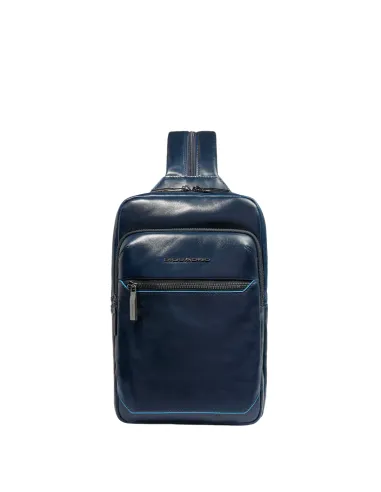 Piquadro Blue Square Umhängetasche/Rucksack, blau