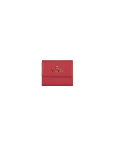 Braccialini Basic small women's wallet with external coin pocket, red