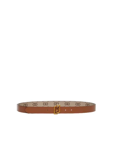 Liu Jo women's double-faced belt, brown