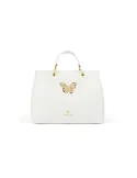 Braccialini Beth Jewels handbag, white