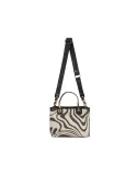 Borsa piccola Beth Print, Zebra Slime