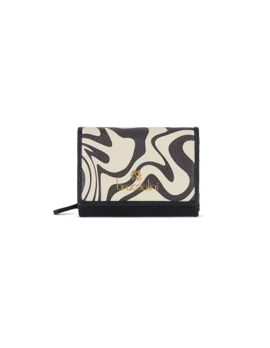 Portafogli donna Braccialini Beth Print, Zebra Slime