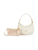 Borsa a spalla Braccialini Beth, beige