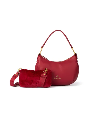 Braccialini Beth Schultertasche, rot