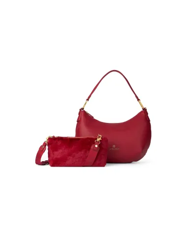 Borsa a spalla Braccialini Beth, rossa