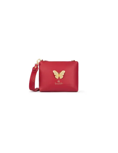 Braccialini Beth Jewels Cross-body bag with zip closure, red