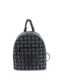 Liu Jo Damen-Rucksack aus Jacquard-Stoff, schwarz