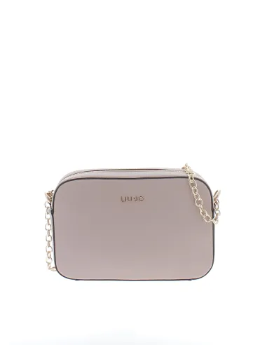 Liu Jo zipped cross-body bag, rose smoke